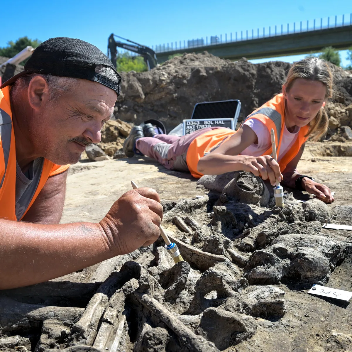 Sachsen-Anhalt - Archäologen entdecken 4.000 Jahre alte Gräbergruppe bei Dachritz