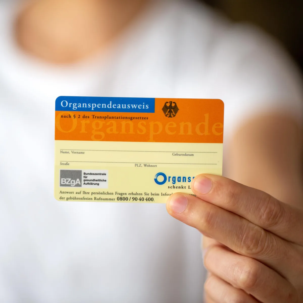 Bundestag - Abgeordnete bringen Antrag für Freiwilligkeit bei Organspende ein