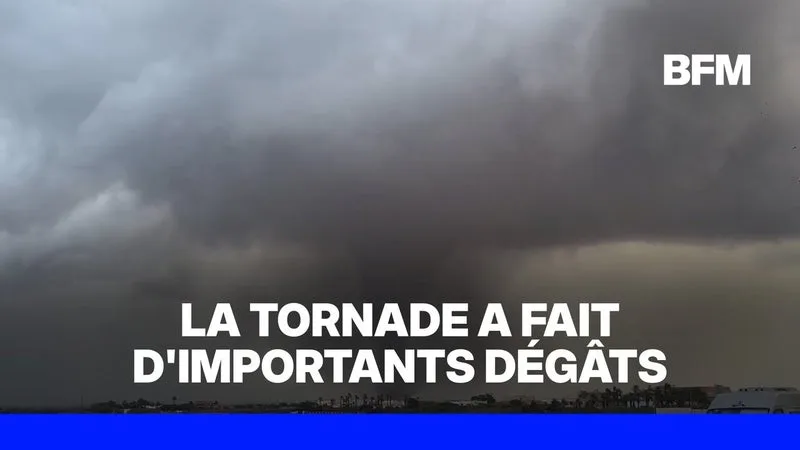 Italie: les images de la tornade qui a frappé la Sicile