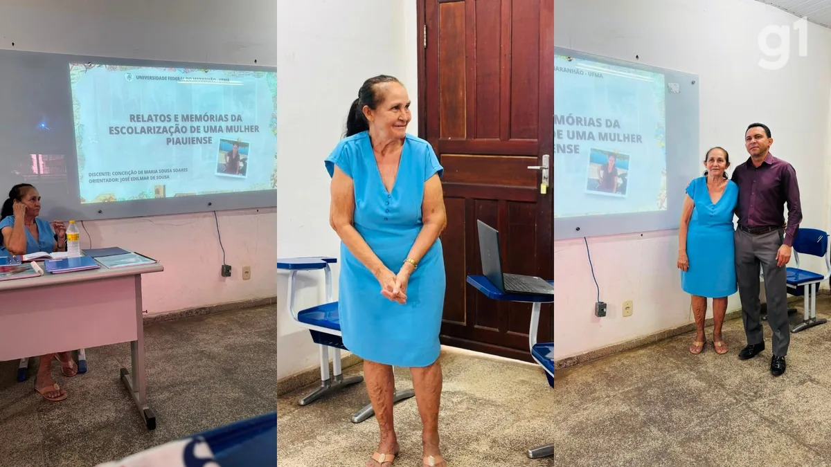 Aos 70 anos, aluna com Alzheimer transforma memórias da infância em TCC de Pedagogia na UFMA