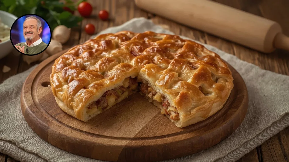 Karlos Arguiñano, chef español: “La masa de la empanada no lleva manteca, sino 750 g de harina, 10 g de levadura y 3 huevos”