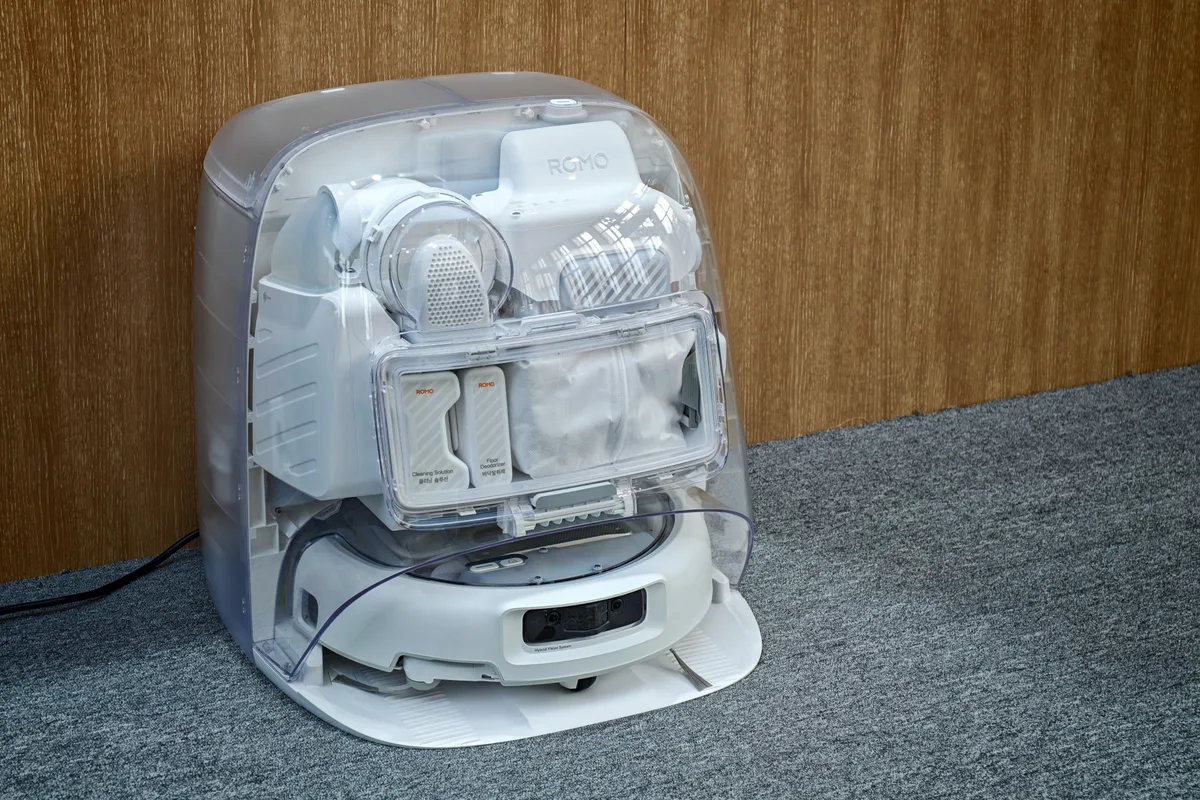 DJI’s new robovac can climb obstacles, vacuum quietly, and claims much improved privacy