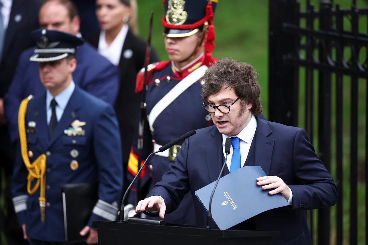 Javier Milei hablará en cadena nacional el jueves por el tema Malvinas