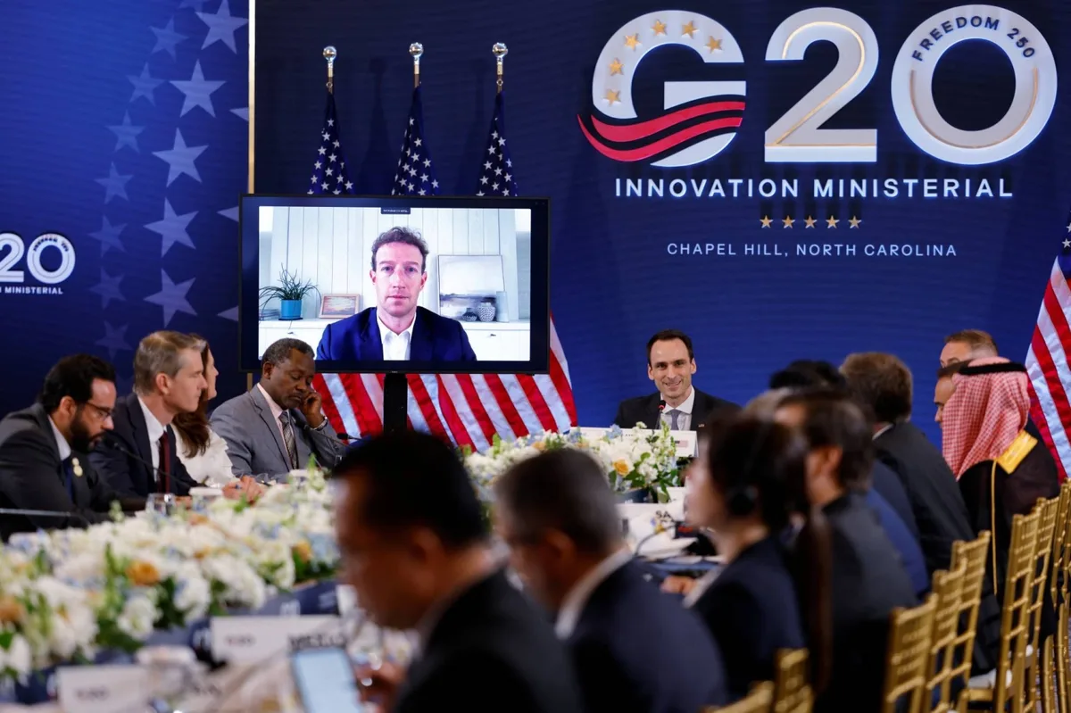U.S. urges hands-off approach to AI regulation at G20 tech meeting