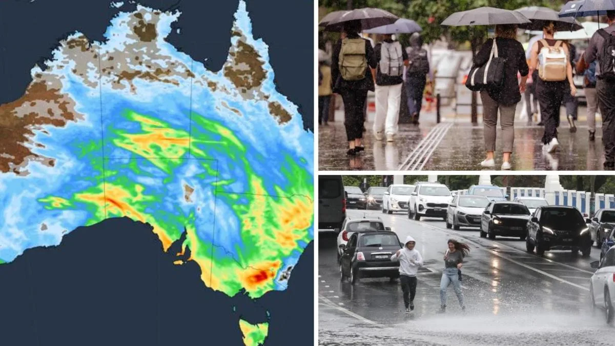 ‘Really wet’: Millions in firing line as majority of Australia cops heavy rain, storms, flooding
