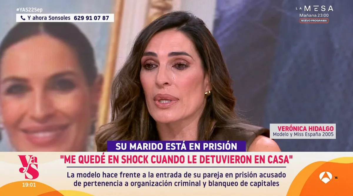 El duro relato de Verónica Hidalgo sobre el día que detuvieron a su marido: “Lo vi salir esposado y la niña también, no se me olvidará nunca su cara”