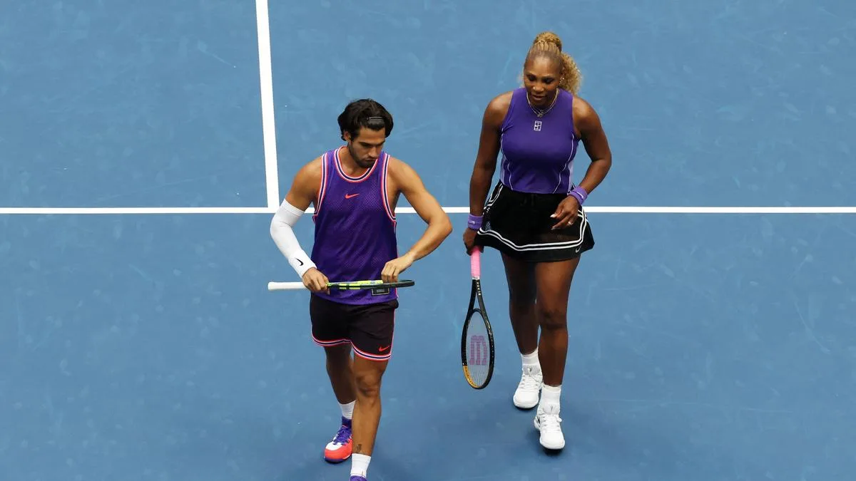 U.S. Open: Serena Williams, Carlos Alcaraz knocked out of mixed doubles; Djokovic, Sabalenka eliminated, too