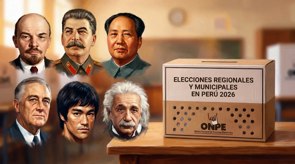 Lenin, Stalin, Mao, Roosevelt, Bruce Lee: los otros candidatos con nombres peculiares que también participaron de las Elecciones en Perú