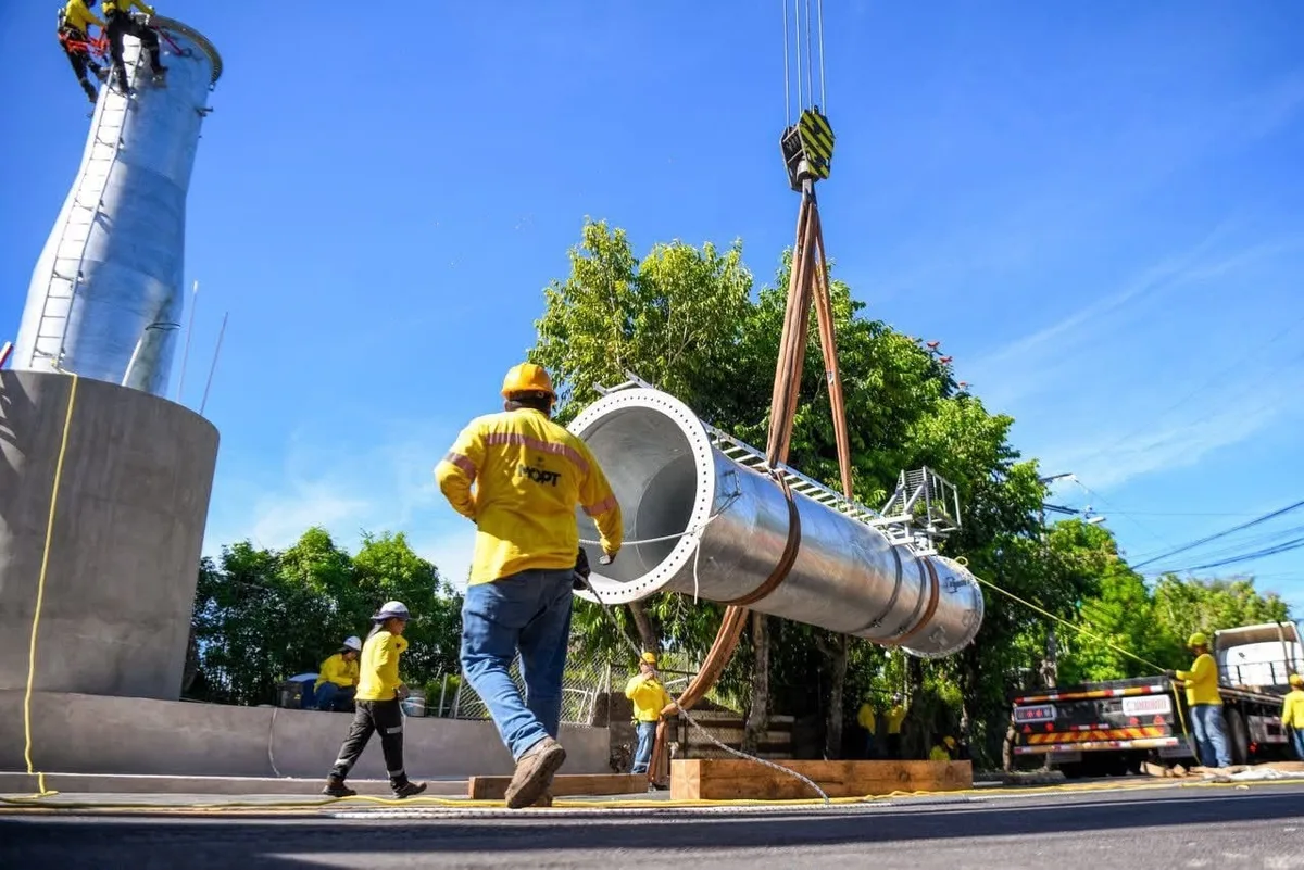 El proyecto de Aerocable en San Salvador avanza con la sexta torre y abre una fase que define el ritmo de la obra