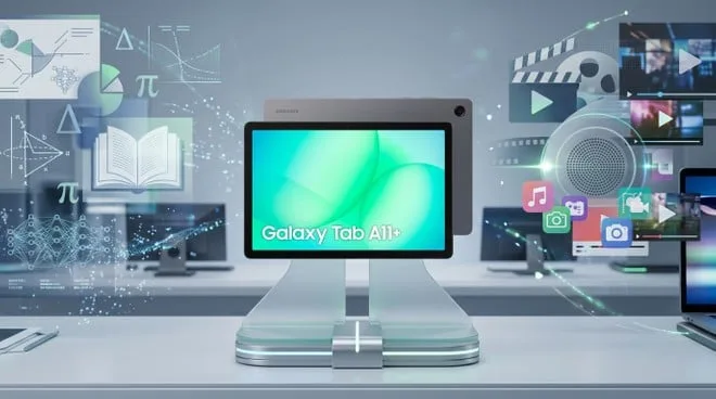 Galaxy Tab A11 Plus em oferta: tablet Samsung para estudar e ver séries no menor preço