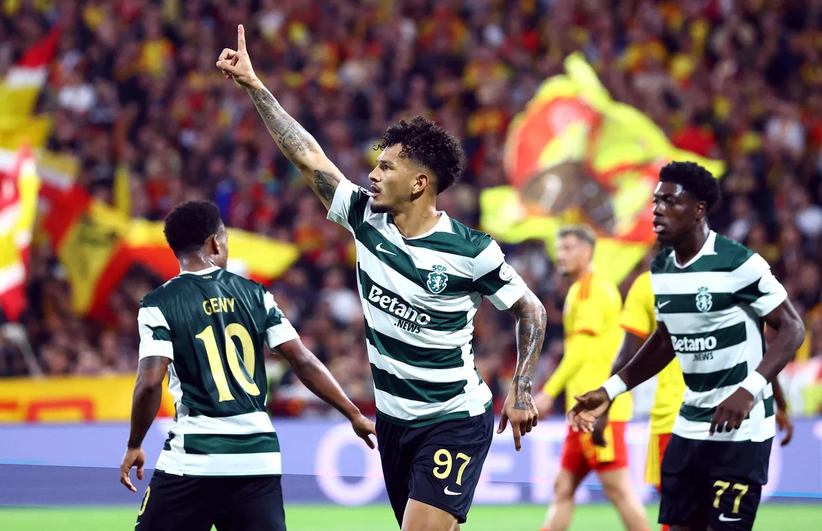 Luis Suárez se convirtió en el máximo goleador de la Champions League para Sporting Lisboa y las tapas de los medios portugueses elogiaron al colombiano