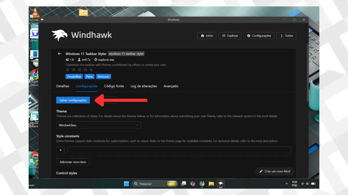 Como aplicar o Liquid Glass e deixar o Windows com a cara do macOS