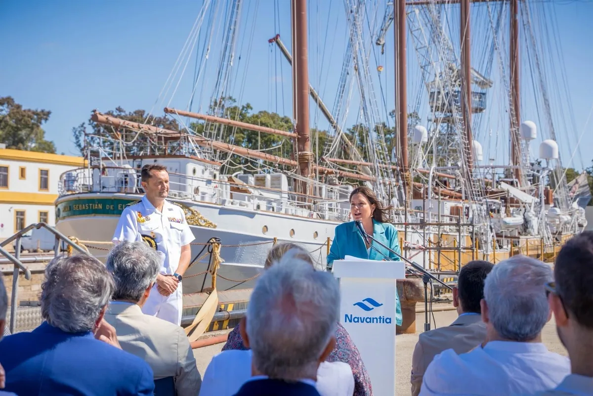 San Fernando otorga el Premio Cortes al buque escuela Juan Sebastián Elcano antes de su centenario en 2027