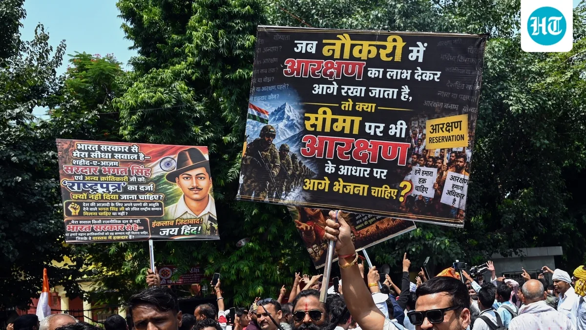 ‘Reservation Hatao Andolan’ protesters say govt agreed to talks on reform, clarify movement is 'not over yet'