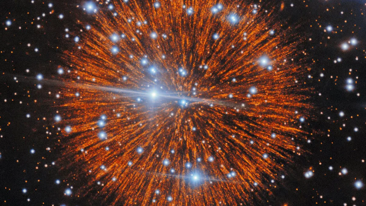This 850-year-old 'firework' supernova is full of mysterious knots