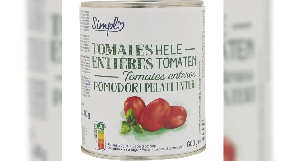 Risque d'intoxication : des conserves de tomates de chez Carrefour rappelées partout en France