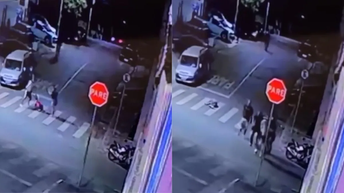 Homem é preso após usar capacete para espancar ex em BH; vídeo mostra agressões