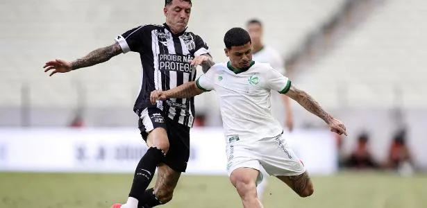 Empate entre Ceará x Juventude termina em confusão após pênalti polêmico