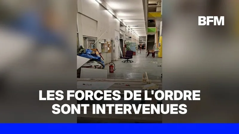 Mobilisation étudiante: des dégradations à l'université de Nantes, des élèves évacués