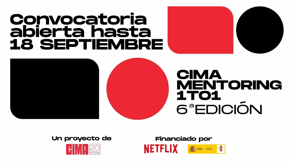 CIMA abre la convocatoria de su programa de mentorización para 18 mujeres profesionales del audiovisual