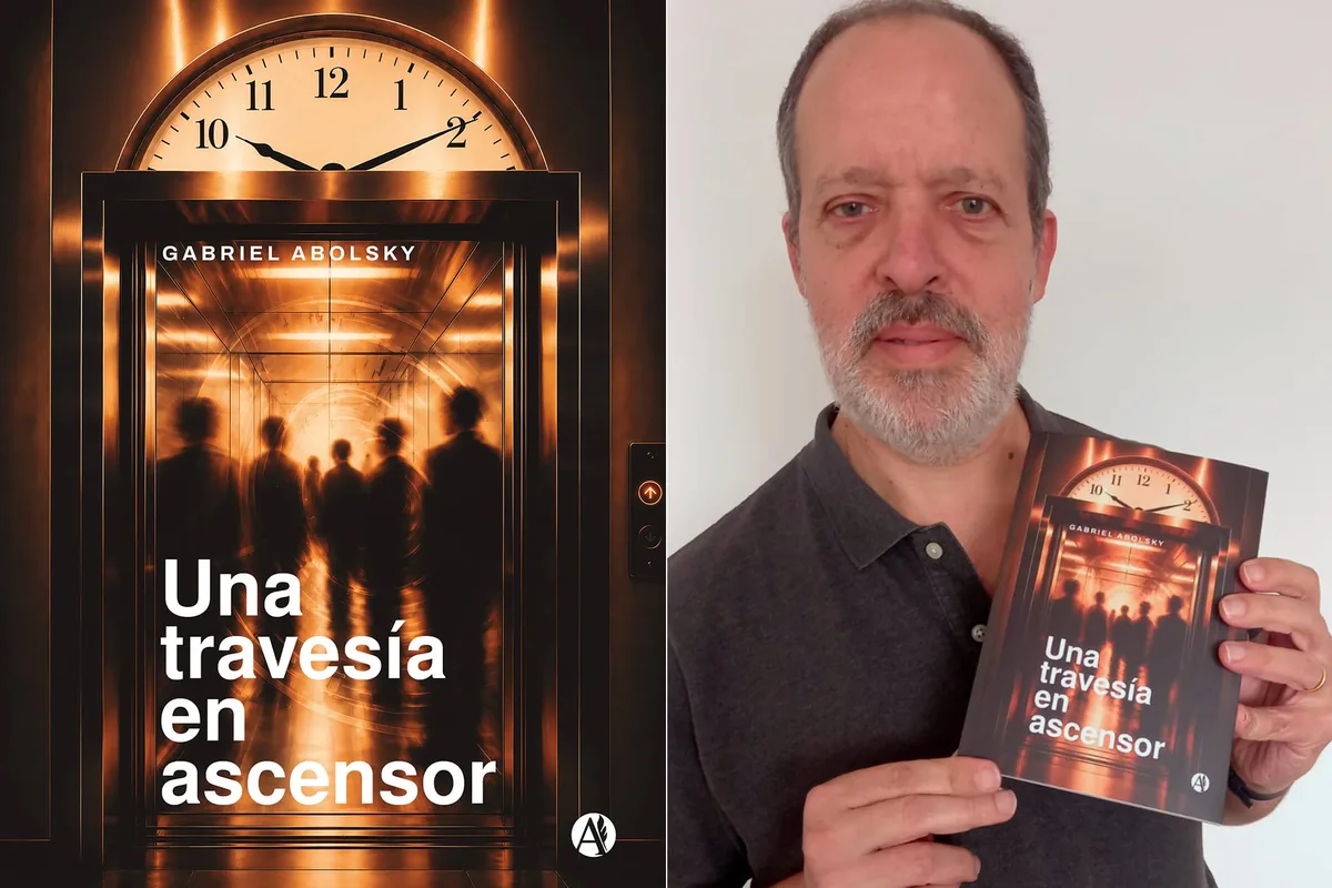 Gabriel Abolsky presenta su primer libro: “Quería escribir sobre la elasticidad del tiempo subjetivo”