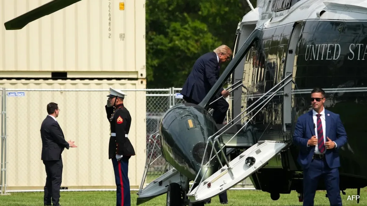 Trump Helicopter Came Close To Jet Due To Radio Failure: Report