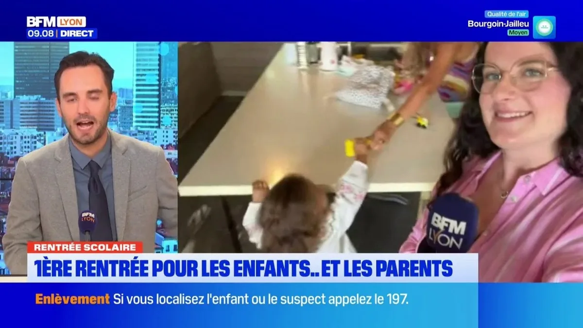 1ère rentrée pour les enfants et les parents