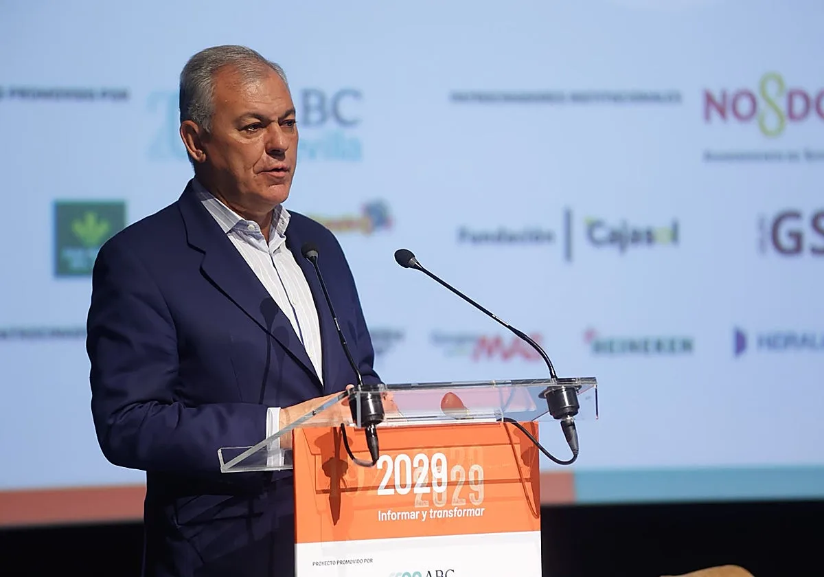 José Luis Sanz destaca en el I Foro del eje Sevilla Global la importancia de «cuidar y mimar el turismo» como «principal industria en Sevilla»