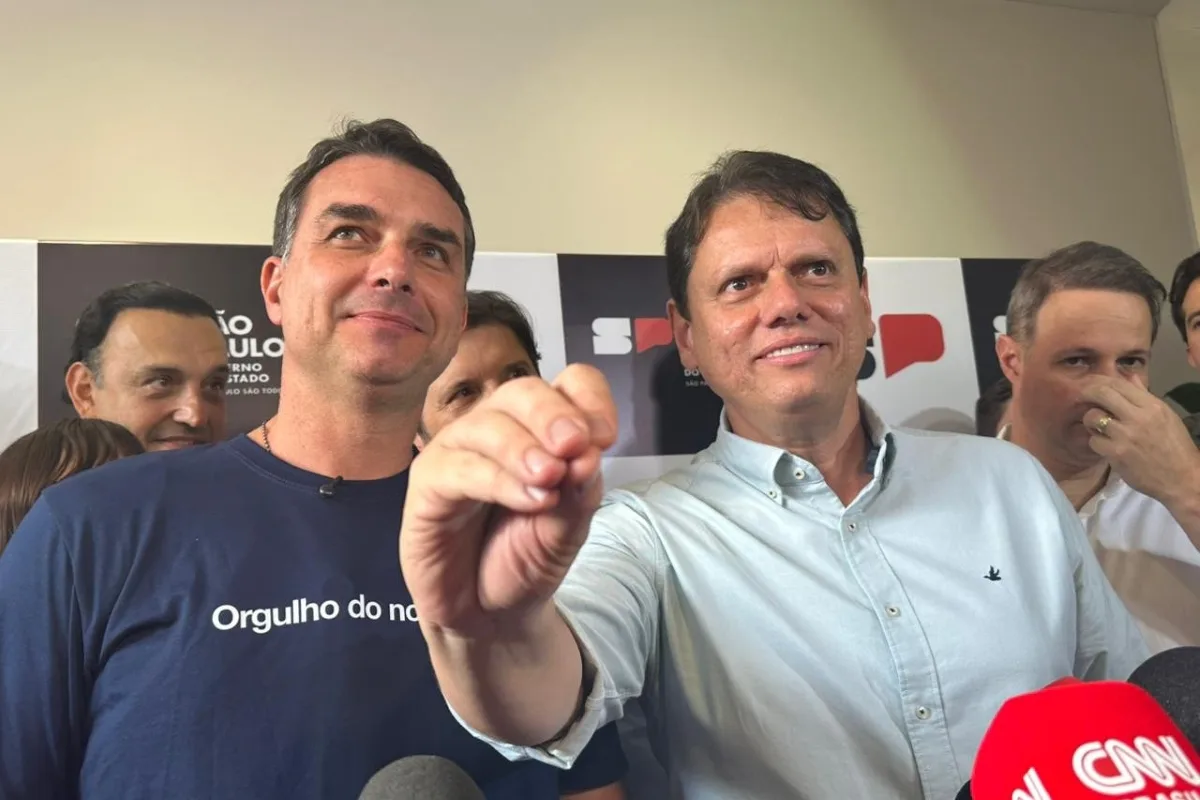 Por que Tarcísio não deve acompanhar a 1ª agenda de Flávio em SP
