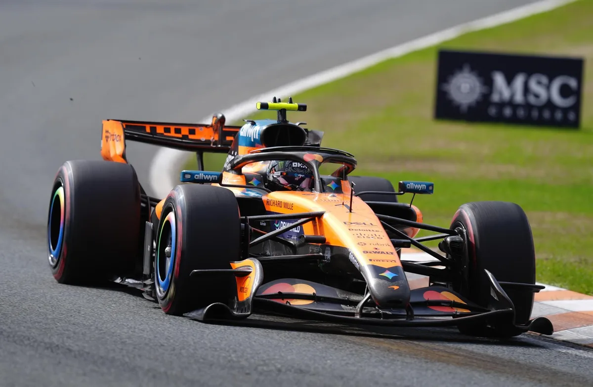 Norris bate a los Mercedes en Zandvoort y Alonso termina en los puntos