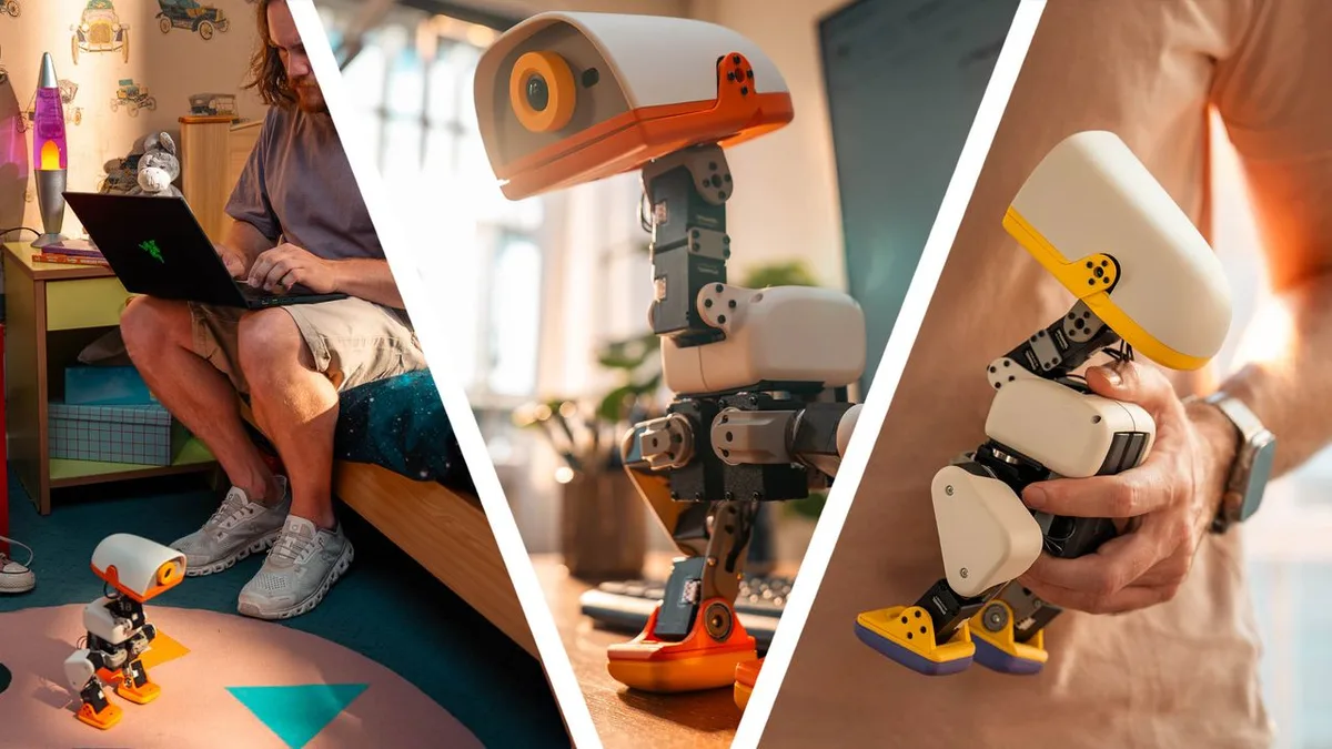 Forget Disney’s BDX Droid — the $399 Hugging Face Microduck robot is even more adorable and versatile thanks to Lidar, NFC and, yes, roller skates
