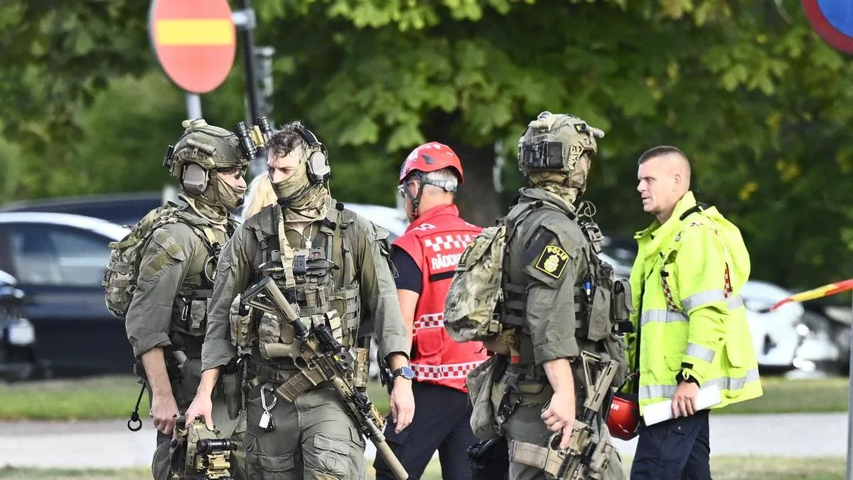 Police probe online networks after Sweden school attack