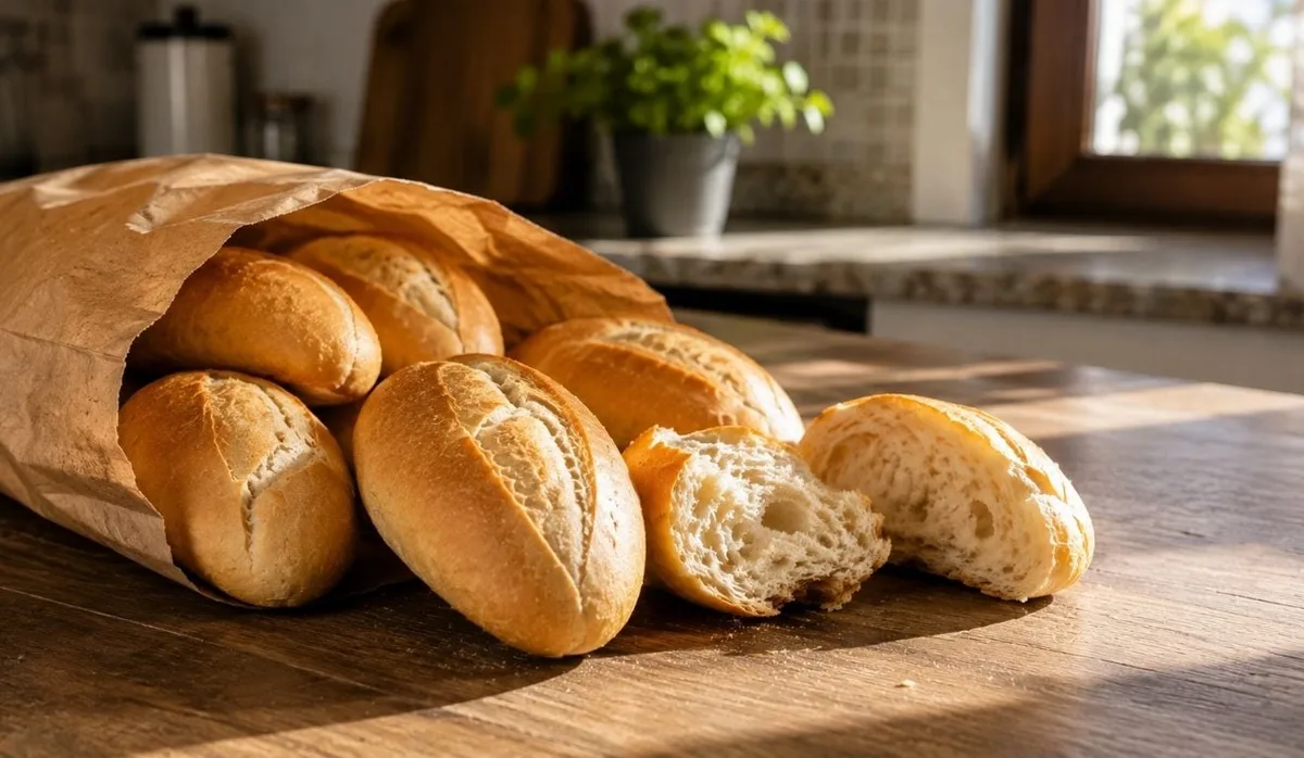 Nem no micro-ondas, nem no forno: este é o melhor lugar para guardar pão francês e evitar que fique duro