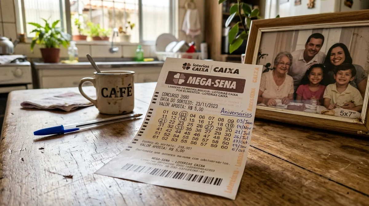 A psicologia afirma que pessoas que escolhem datas de aniversário na Mega-Sena não buscam apenas números para apostar, mas uma forma de colocar familiares e lembranças dentro do jogo