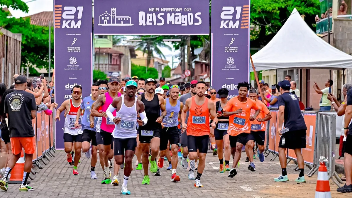 Meia Maratona dos Reis Magos é adiada; veja a nova data da prova