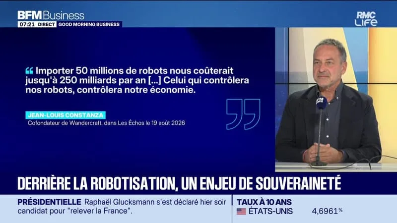 Derrière la robotisation, un enjeu de souveraineté