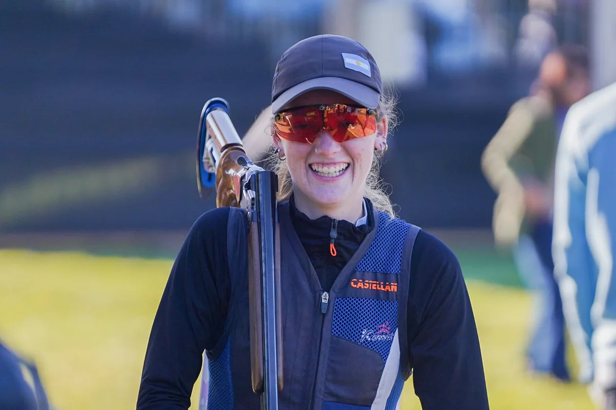 Mara Kucharski dio el gran golpe en skeet: venció a la campeona olímpica y conquistó otro oro para la Argentina