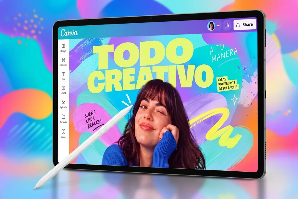 Samsung quiere que aproveches al máximo tu nueva tablet Galaxy Tab S. Por eso te regala 6 meses de Canva Pro