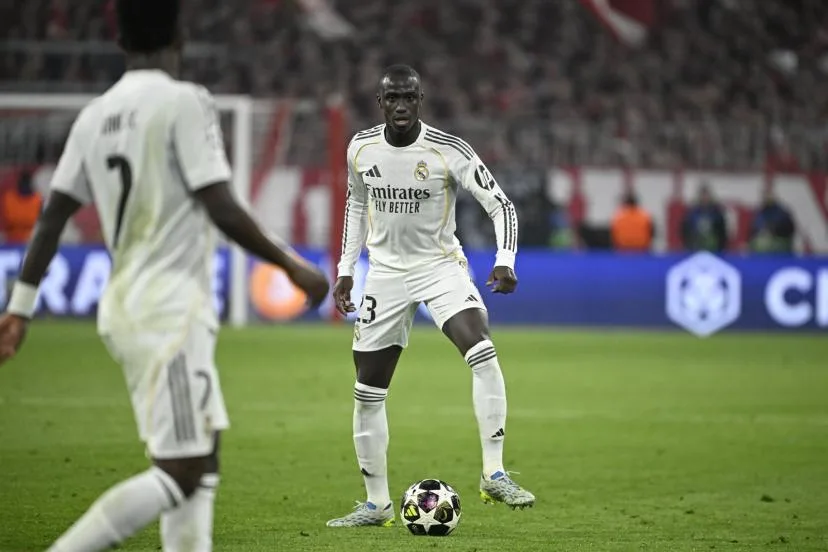 Ferland Mendy reprend l'entraînement avec le groupe du Real Madrid