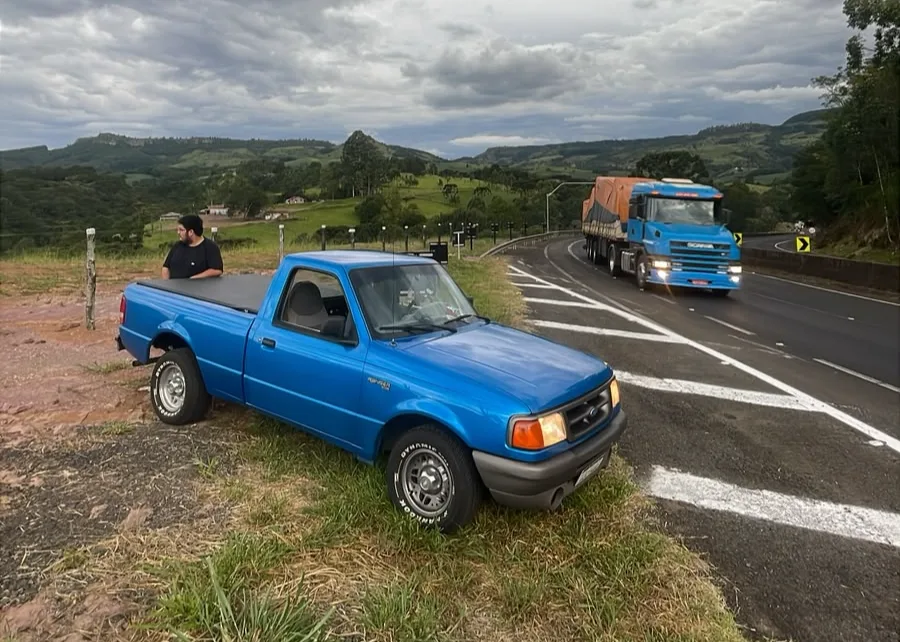 Ranger estava com motor fundido, mas Igor encarou 1,4 mil km com ela