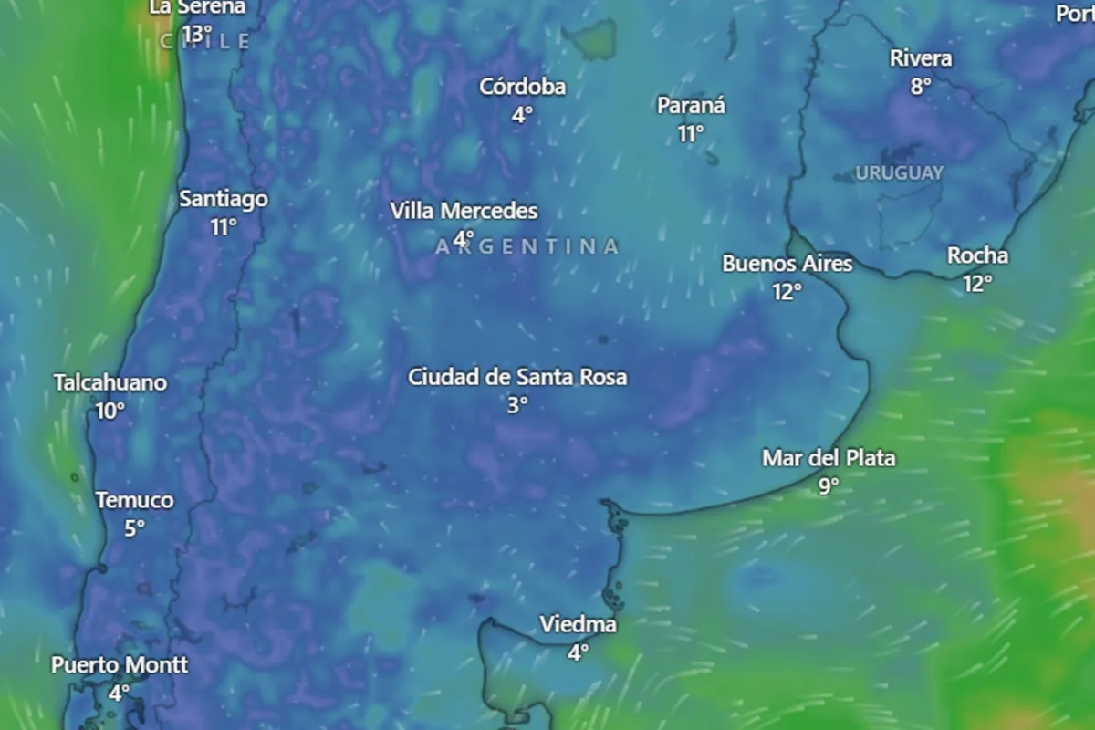 Sube la temperatura, pero sigue el frío: así estará el clima en el AMBA durante la última semana de agosto