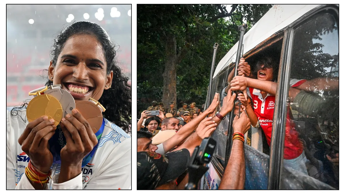 India’s two realities: Women athletes triumph abroad, while young women back home demand safety