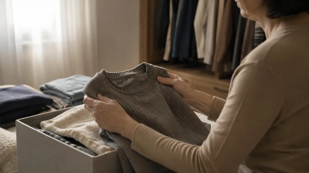 La psicología dice que guardar ropa de alguien que murió no siempre significa no poder soltarlo