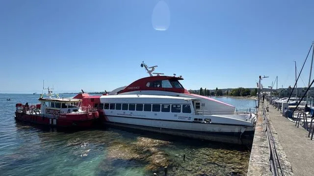 Unfall auf dem Bodensee: Schiffsführer nach Katamaran-Unfall aus Klinik entlassen