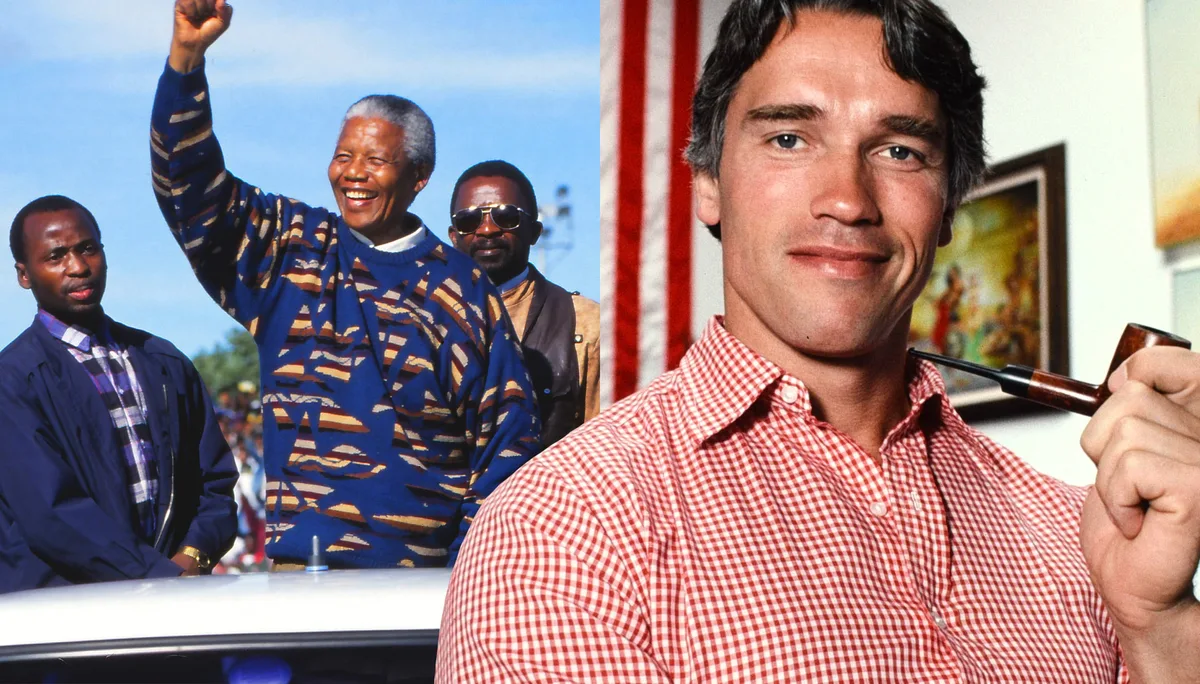 Arnold Schwarzenegger, sobre su viaje a la Sudáfrica del apartheid: "Estaban borrachos, celebrando que alguien hubiera ido allí a mostrarles respeto y a hacer algo especial para ellos"