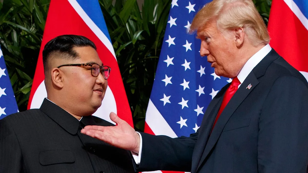 „Sehr gutes Verhältnis“ zu Diktator Kim - Trump kürzt Militärübung mit Südkorea