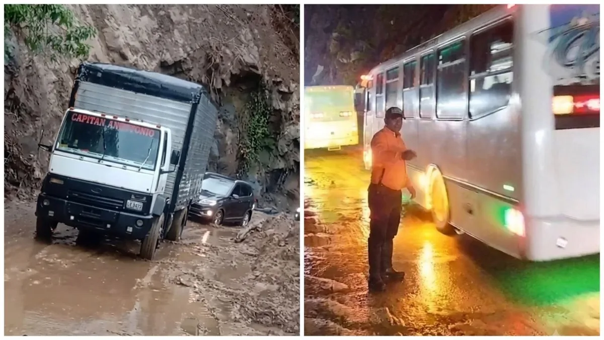 Restablecen tránsito por la vía entre Barinas y Mérida tras haber sido suspendido por derrumbes