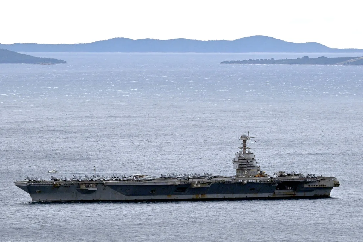 Navy weighs reconfiguring its major warships to meet Trump’s preferred World War II look: report