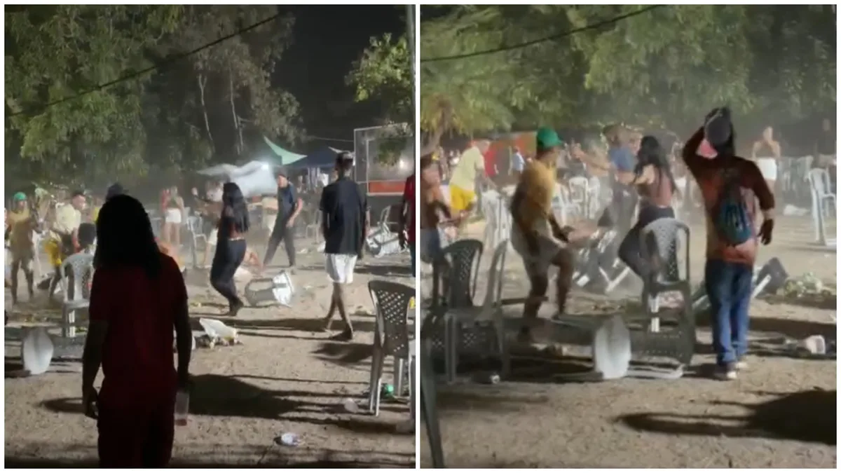 Festa de encerramento da Missa do Vaqueiro tem briga generalizada em Pacatuba