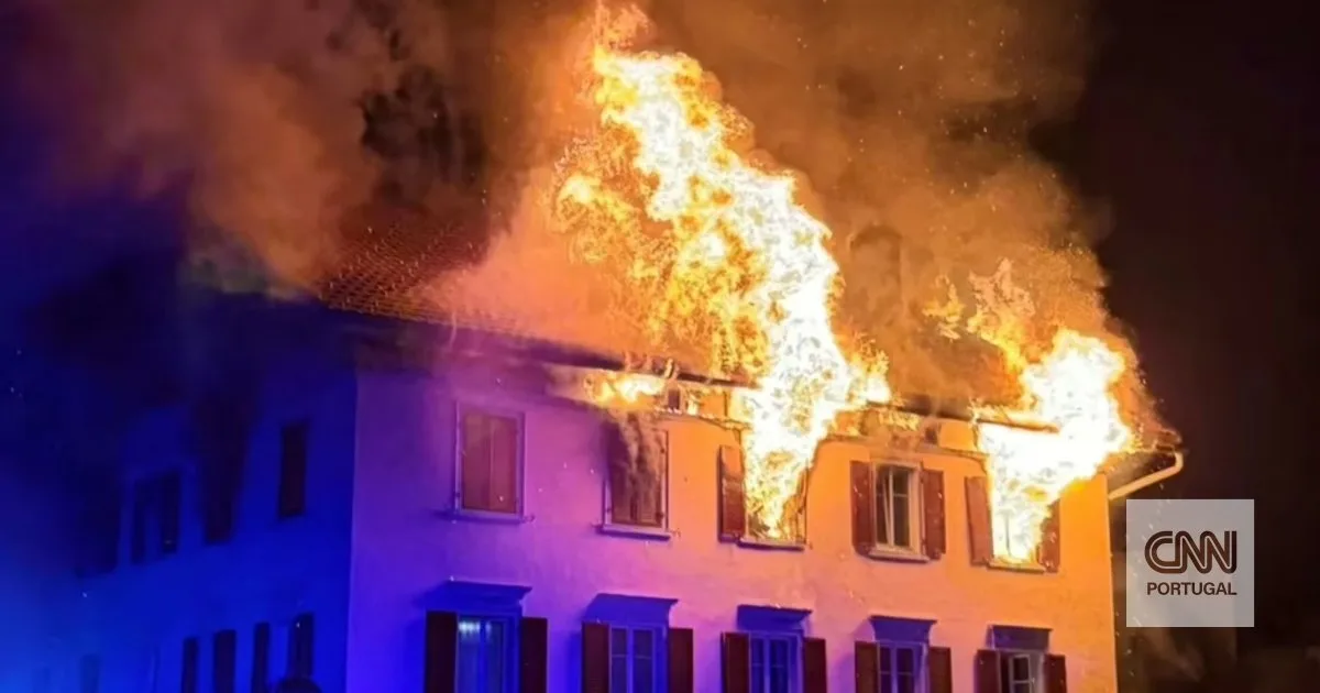 Português entre os cinco desaparecidos em incêndio que destruiu restaurante na Suíça